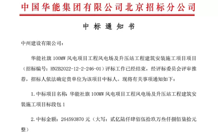 開局即決戰 起步即沖刺——中州建設有限公司新年中標工作開門紅！